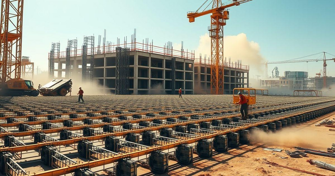 Grelha vibratória é a solução ideal para otimizar a eficiência na construção civil