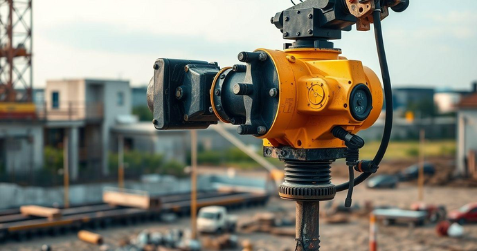 Martelo vibratório hidráulico: a solução ideal para fundações em obras